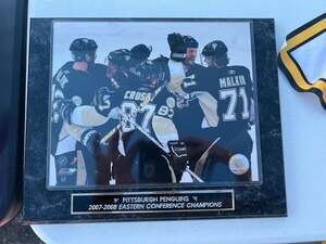 Pittsburgh Penguins 2007-2008 Eastern Conference Champions Photo Plaque